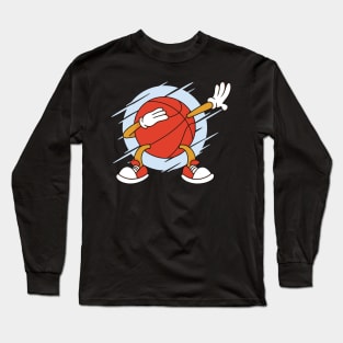 Basketball dabbing Tshirt Long Sleeve T-Shirt